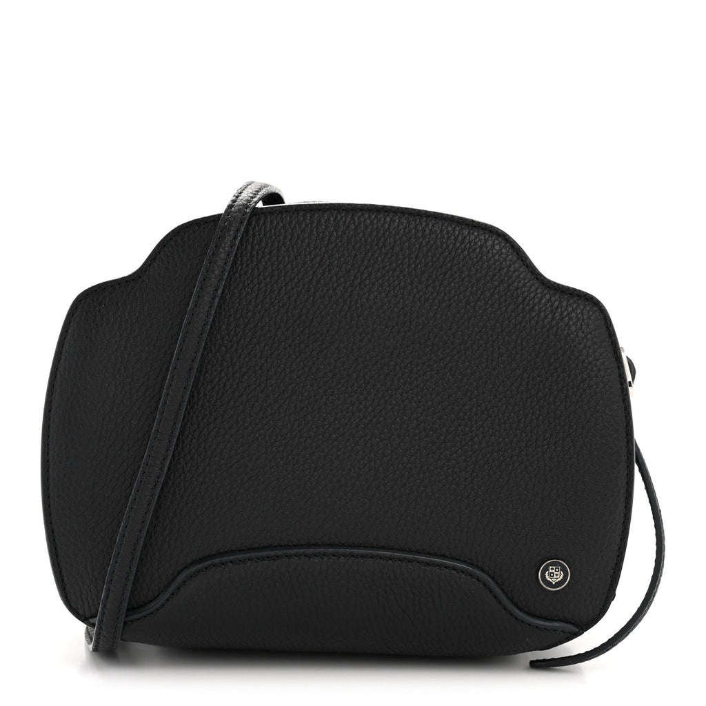 Grained Calfskin Sesia Crossbody Black
