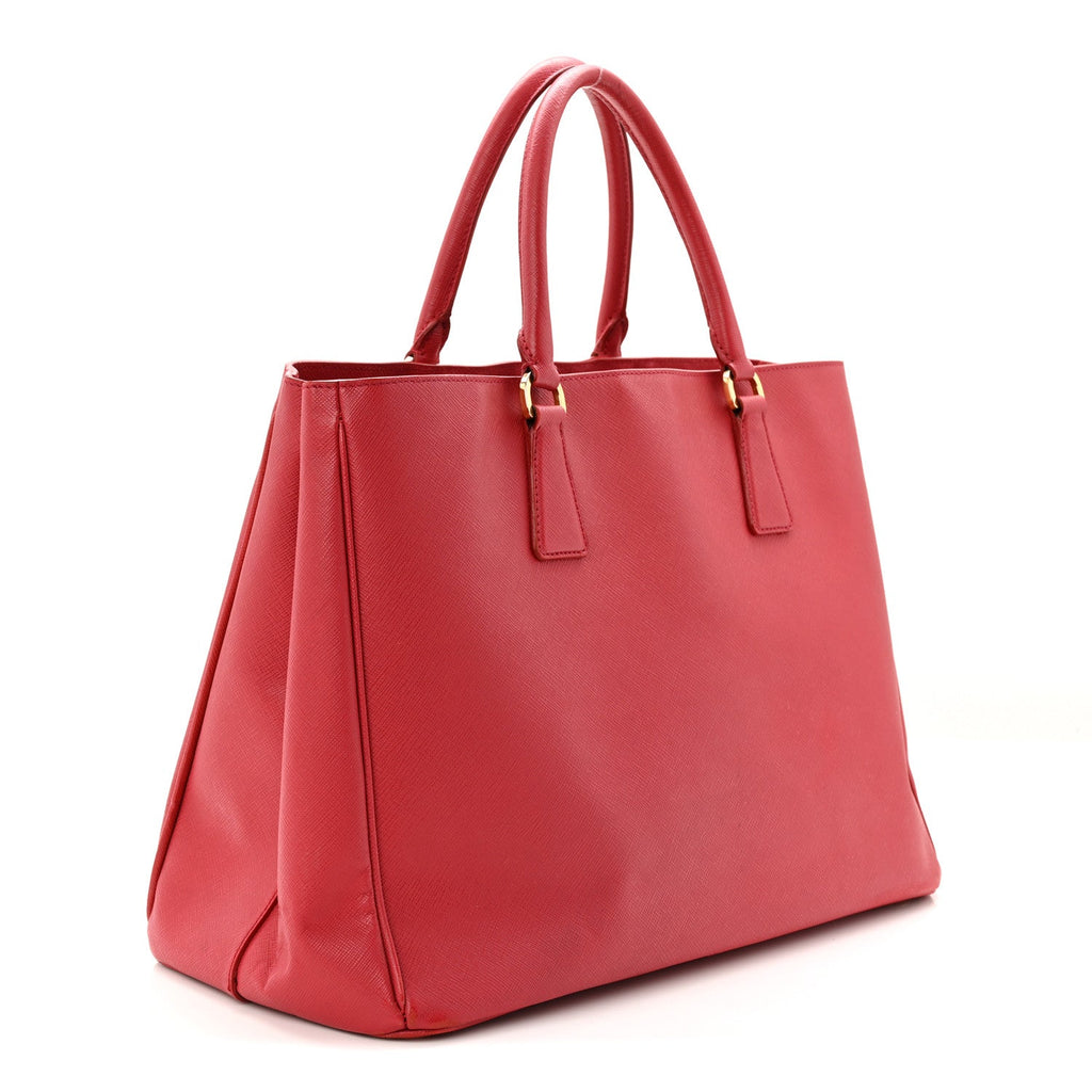Saffiano Lux Large Tote Fuoco