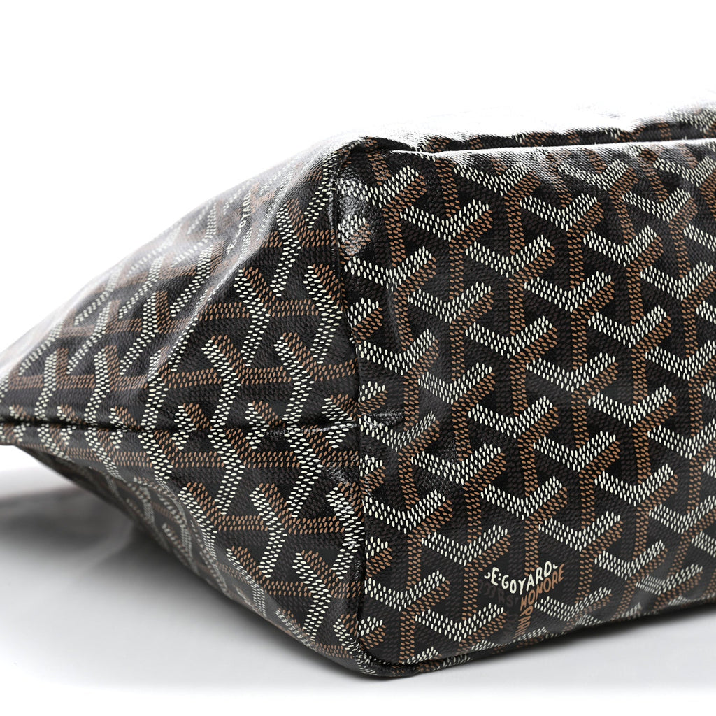 Goyardine Saint Louis PM Black Gold