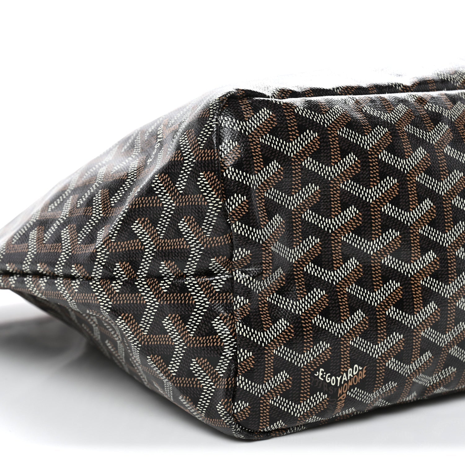 Goyardine Saint Louis PM Black Gold