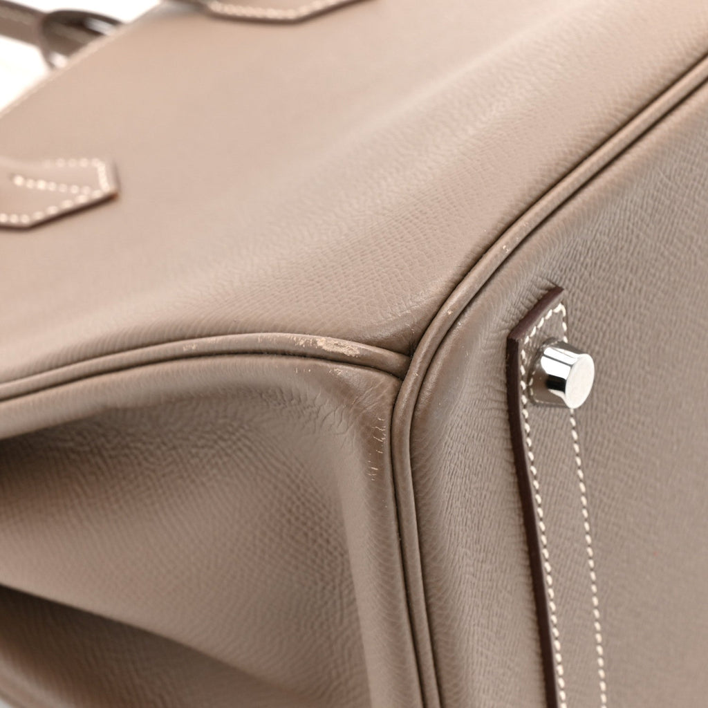 Epsom Birkin 30 Etoupe