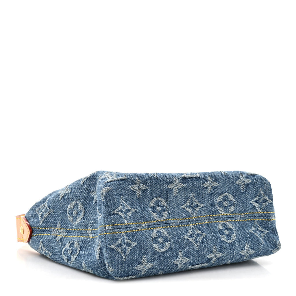 Monogram Denim Hills Pochette Blue