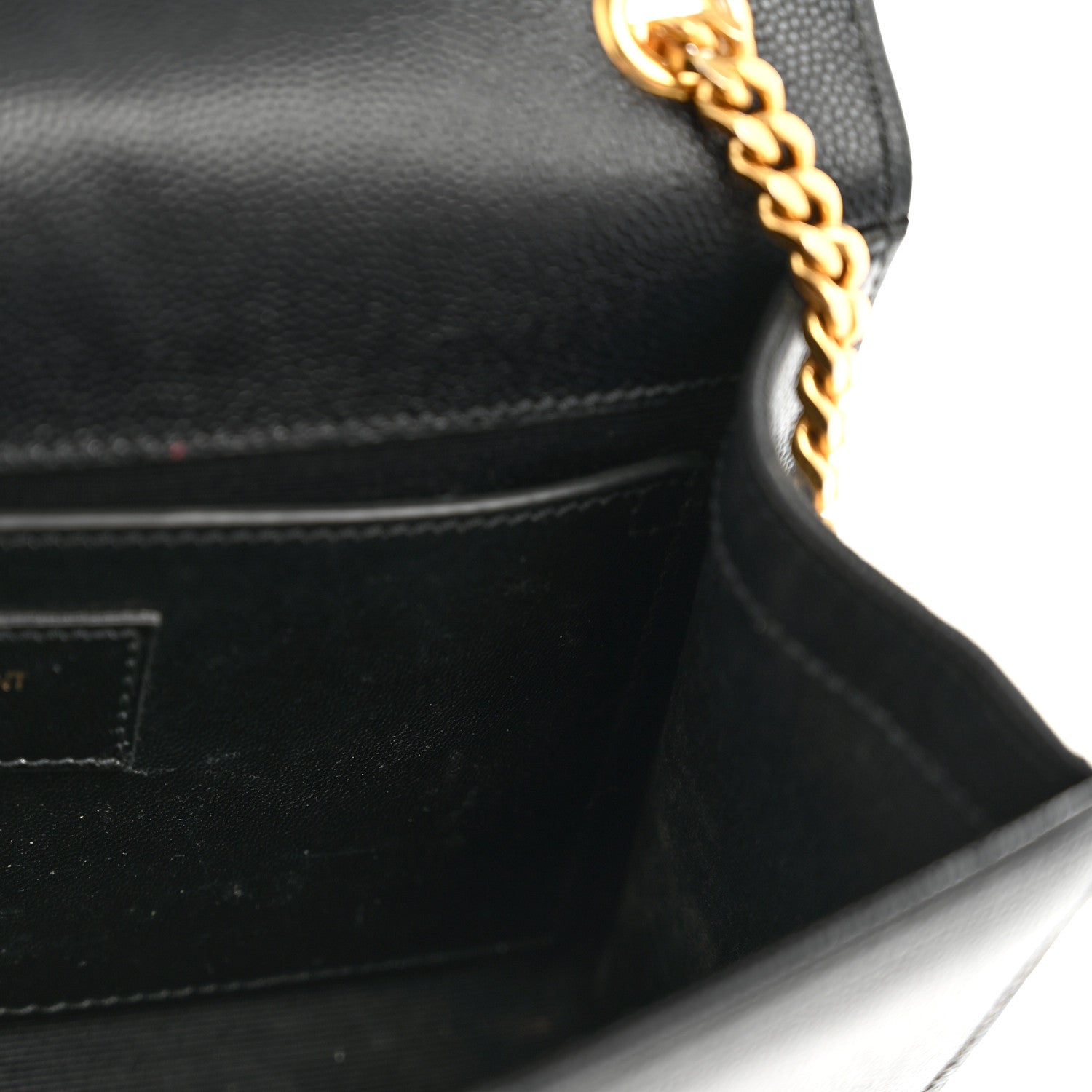 Grain De Poudre Small Monogram Kate Satchel Black