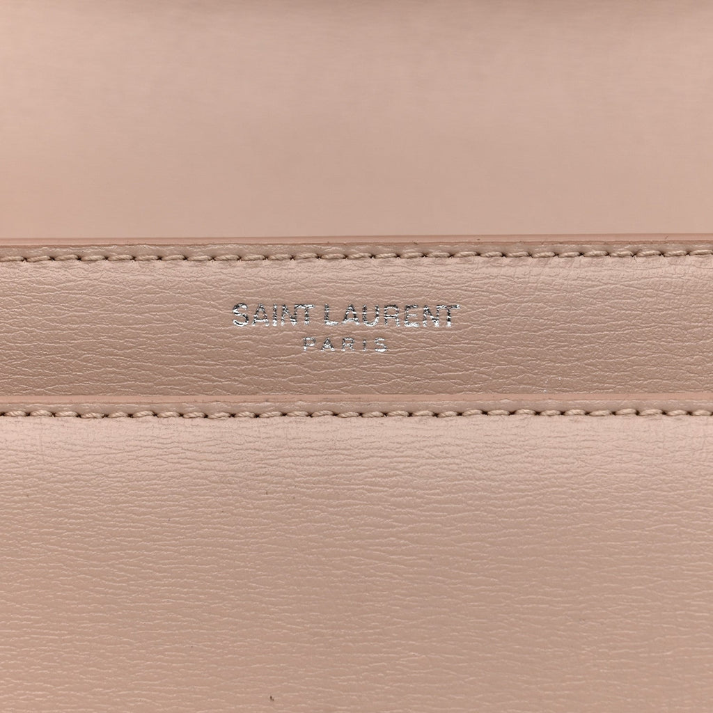 Calfskin Medium Monogram Sunset Marble Pink
