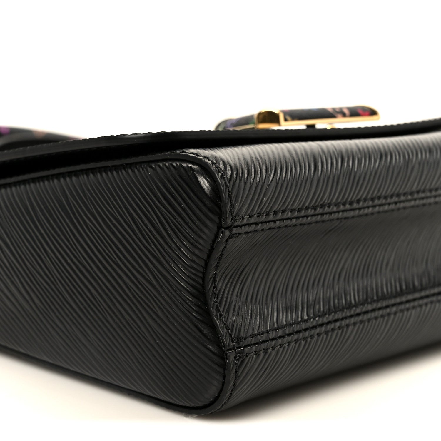 LV X TM Epi Twist MM Slim Shoulder Bag Black