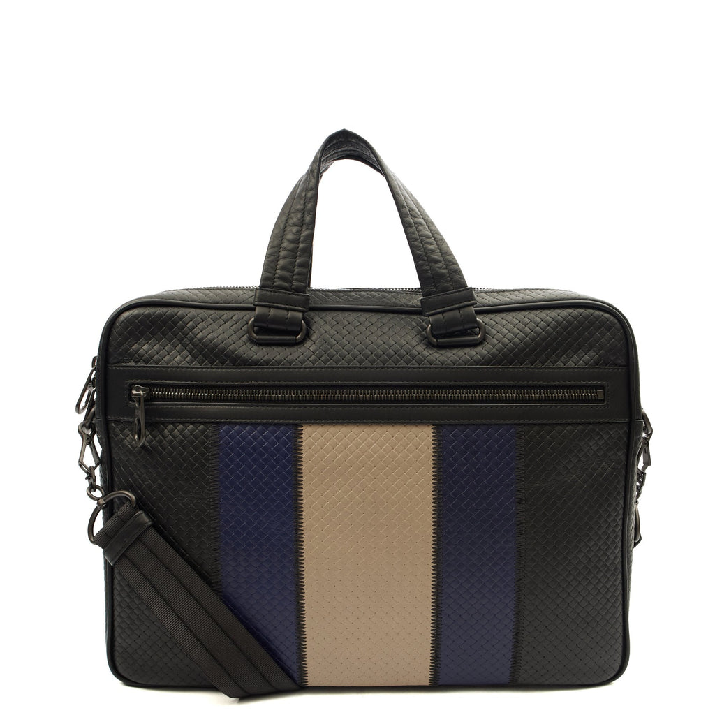 Bottega Veneta Tote Briefcase in Multi, Intrecciato Nappa