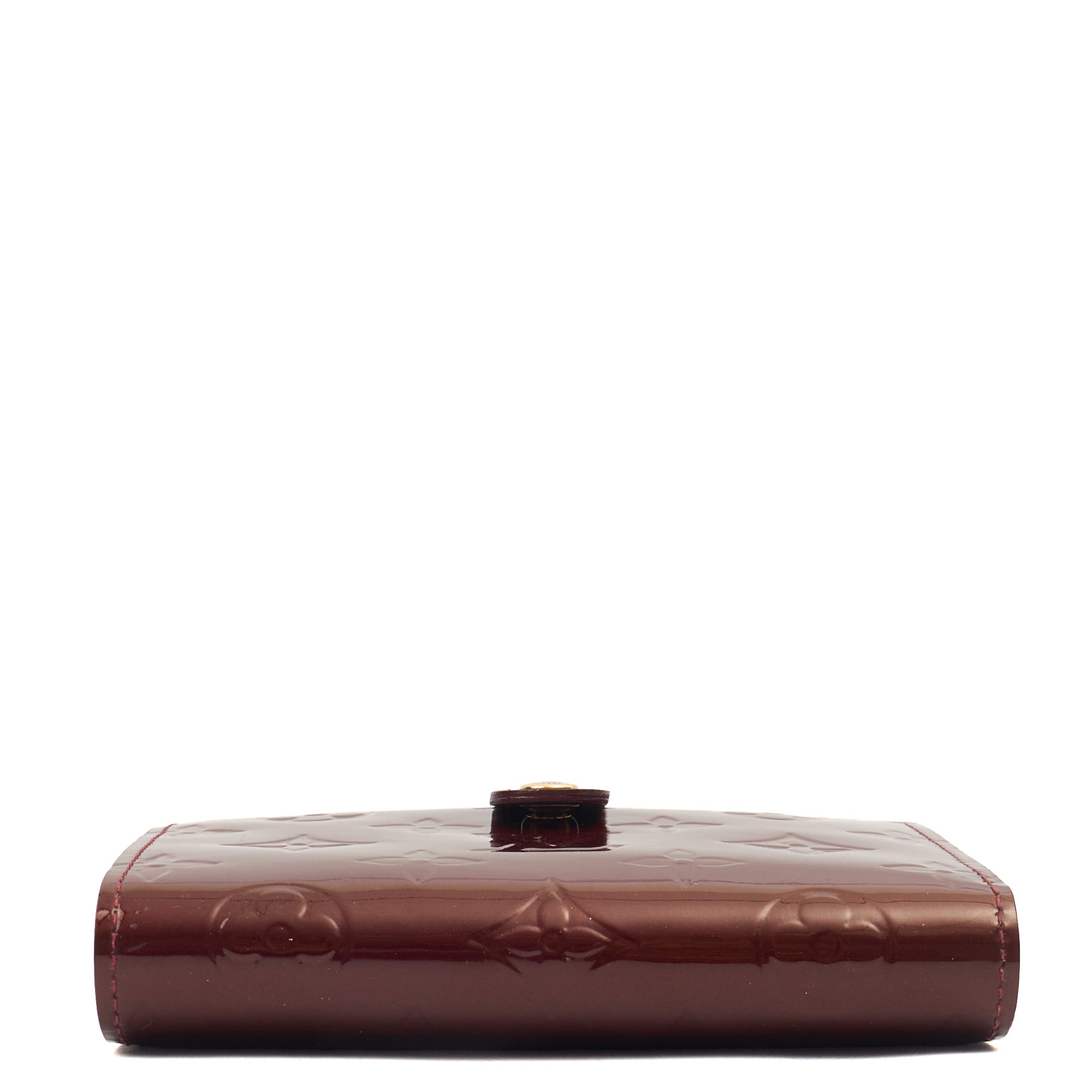 Louis Vuitton Wallet French Purse Wallet in Red, Vernis