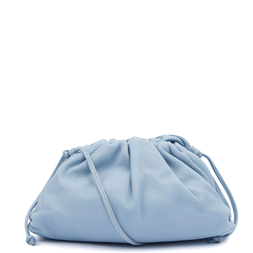 Bottega Veneta Cross Body The Pouch - Mini in Blue, Leather
