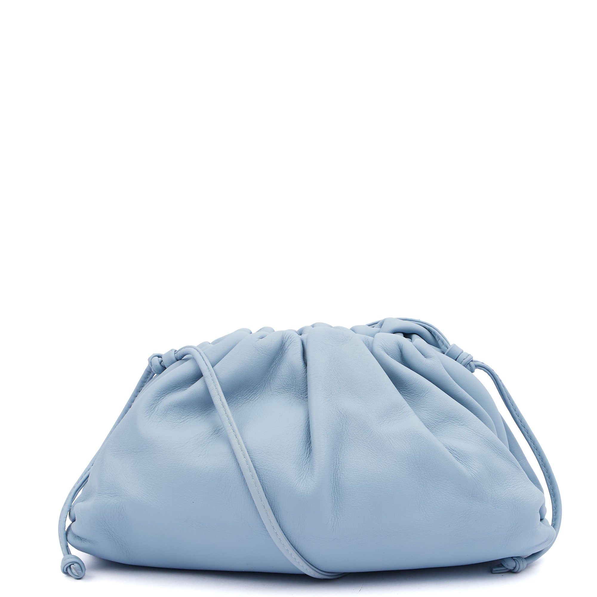 Bottega Veneta Cross Body The Pouch - Mini in Blue, Leather