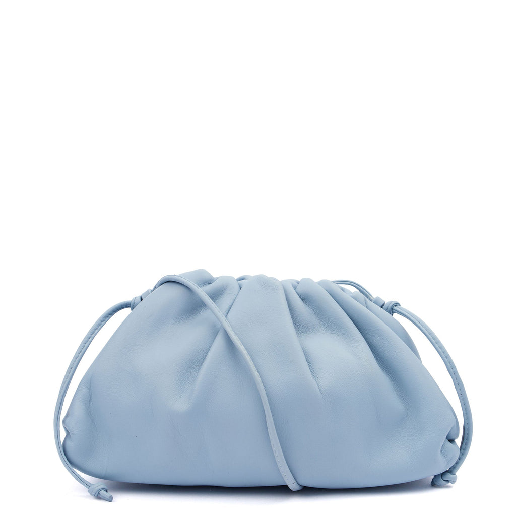 Bottega Veneta Cross Body The Pouch - Mini in Blue, Leather