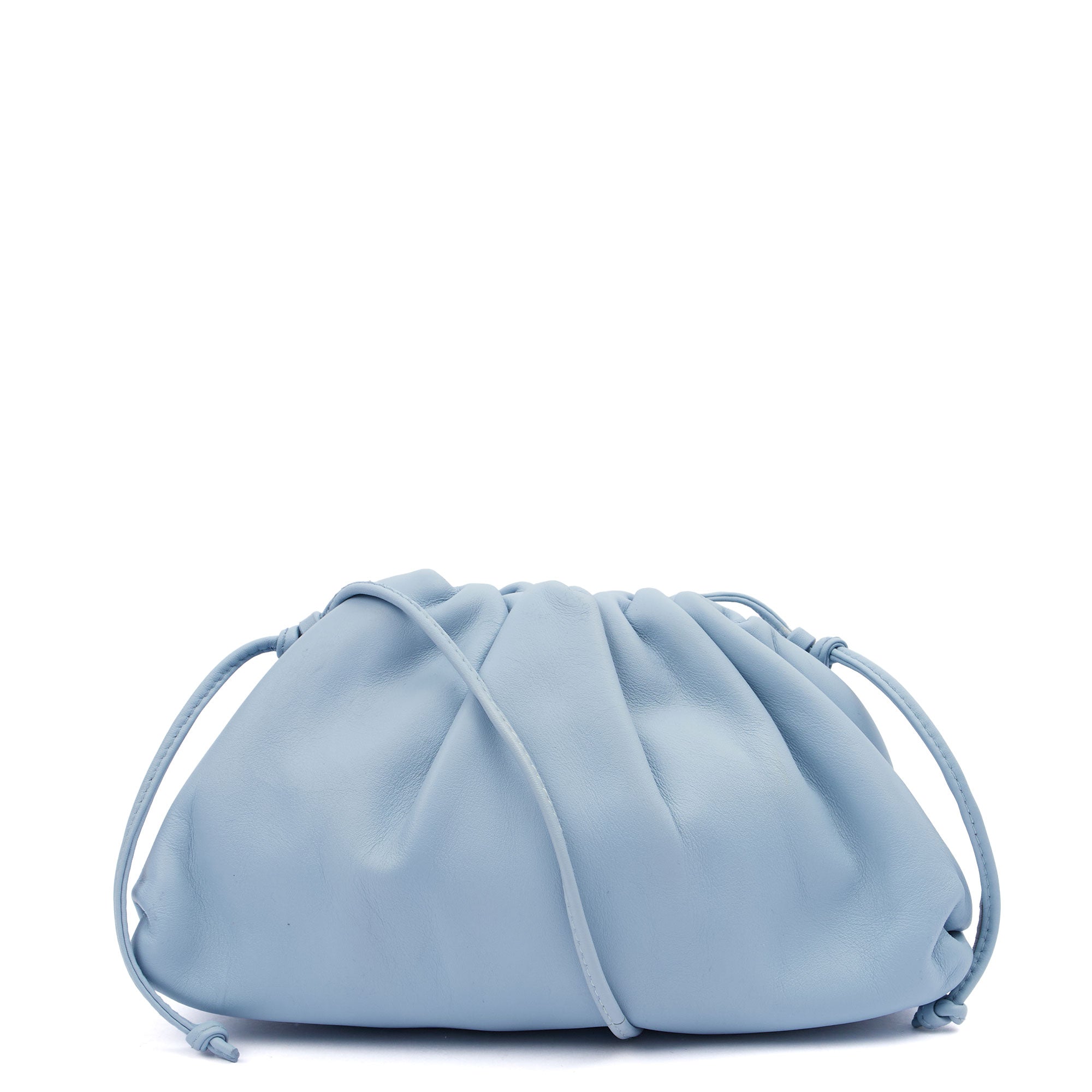 Bottega Veneta Cross Body The Pouch - Mini in Blue, Leather