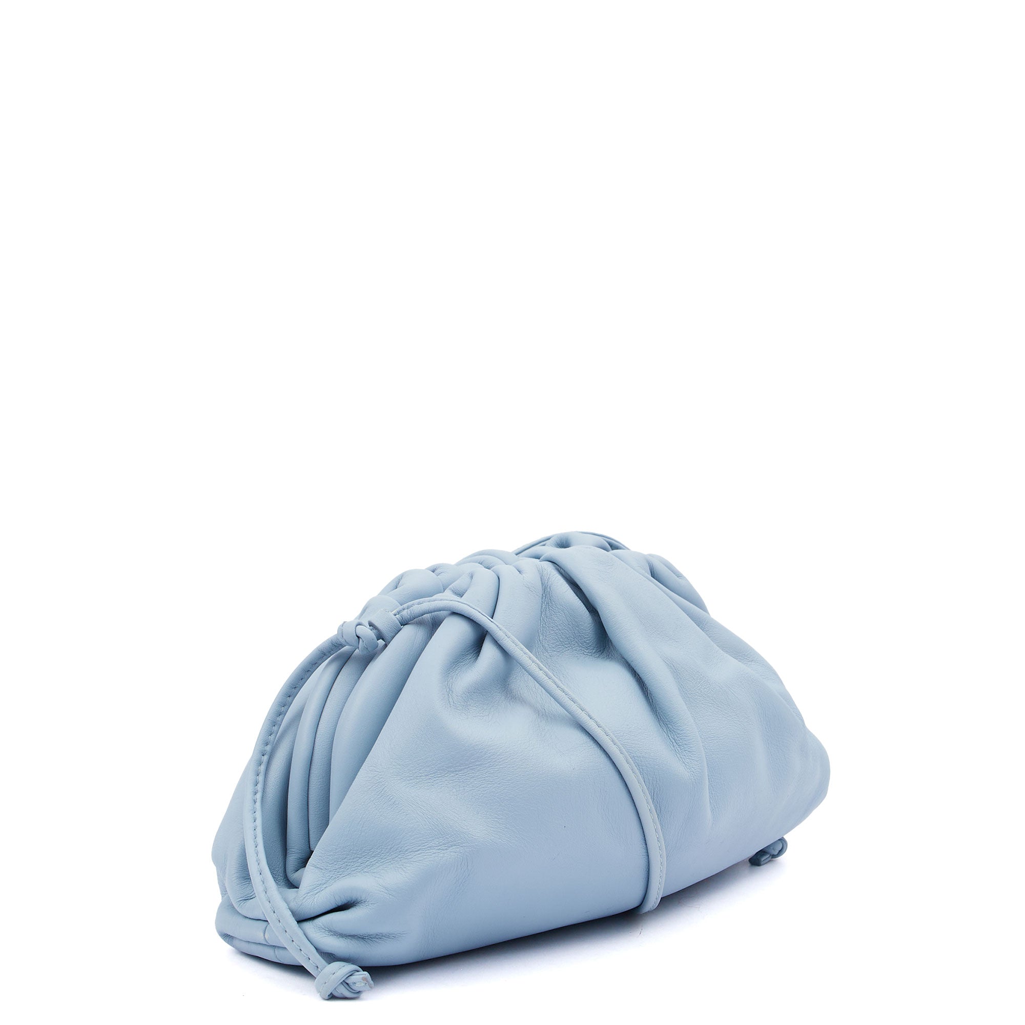 Bottega Veneta Cross Body The Pouch - Mini in Blue, Leather