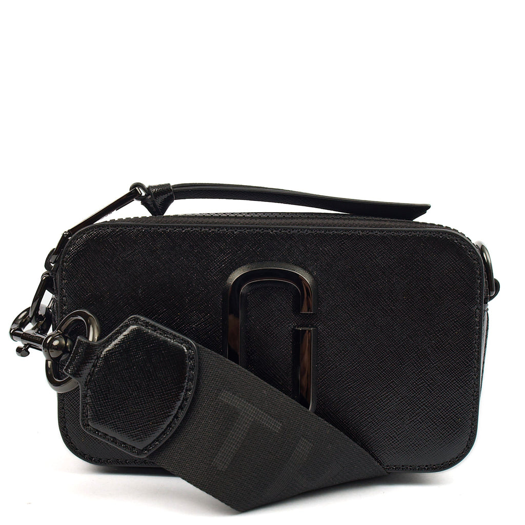 Marc Jacobs Cross Body Snapshot in Black, Leather