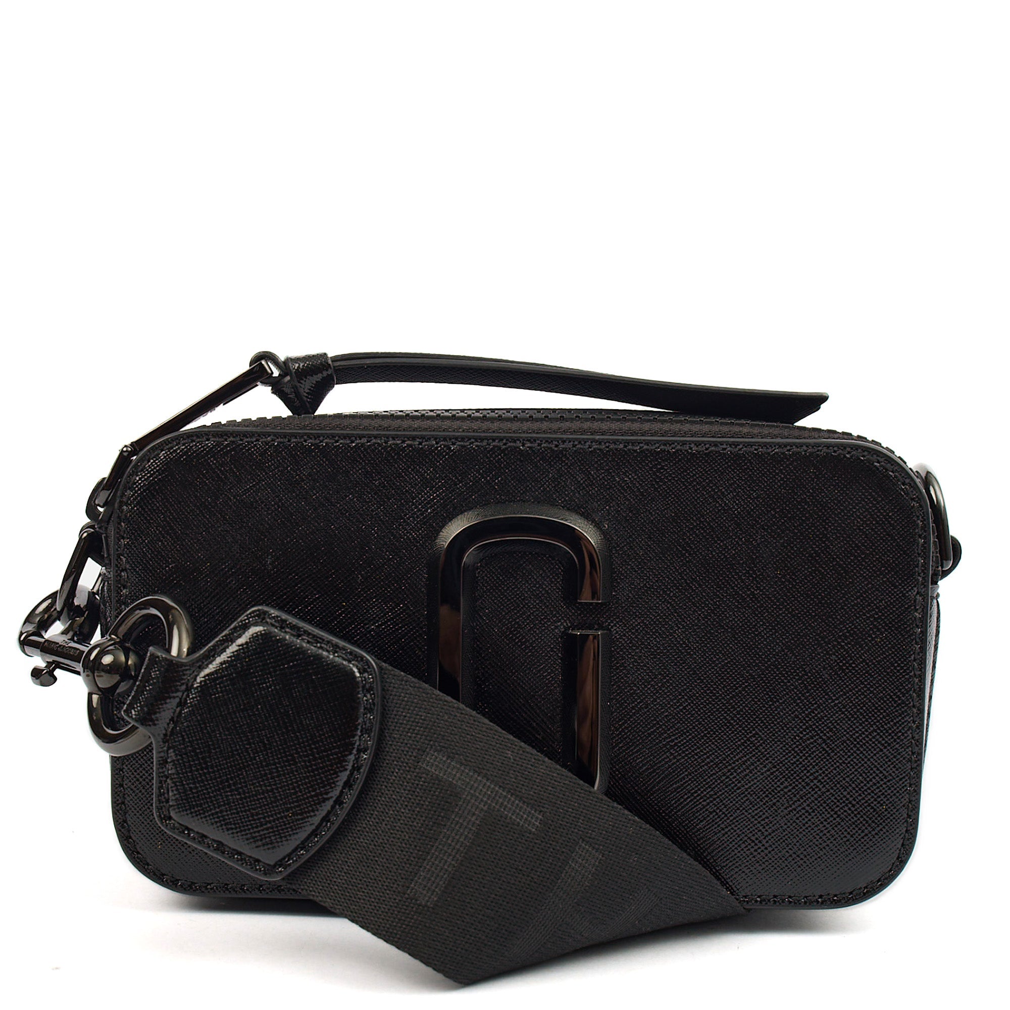 Marc Jacobs Cross Body Snapshot in Black, Leather