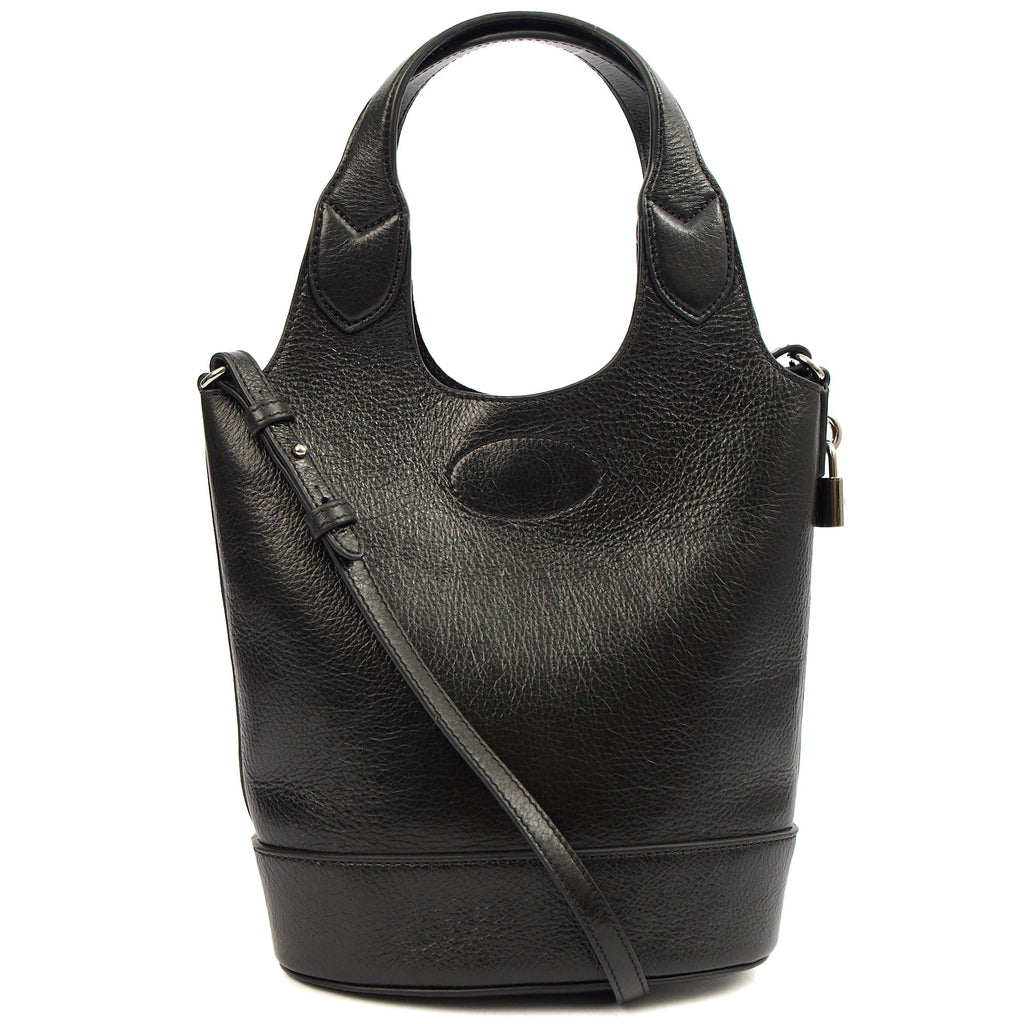 Mulberry Bucket Bag Lily - Tote  in Black, Crinkle Patent