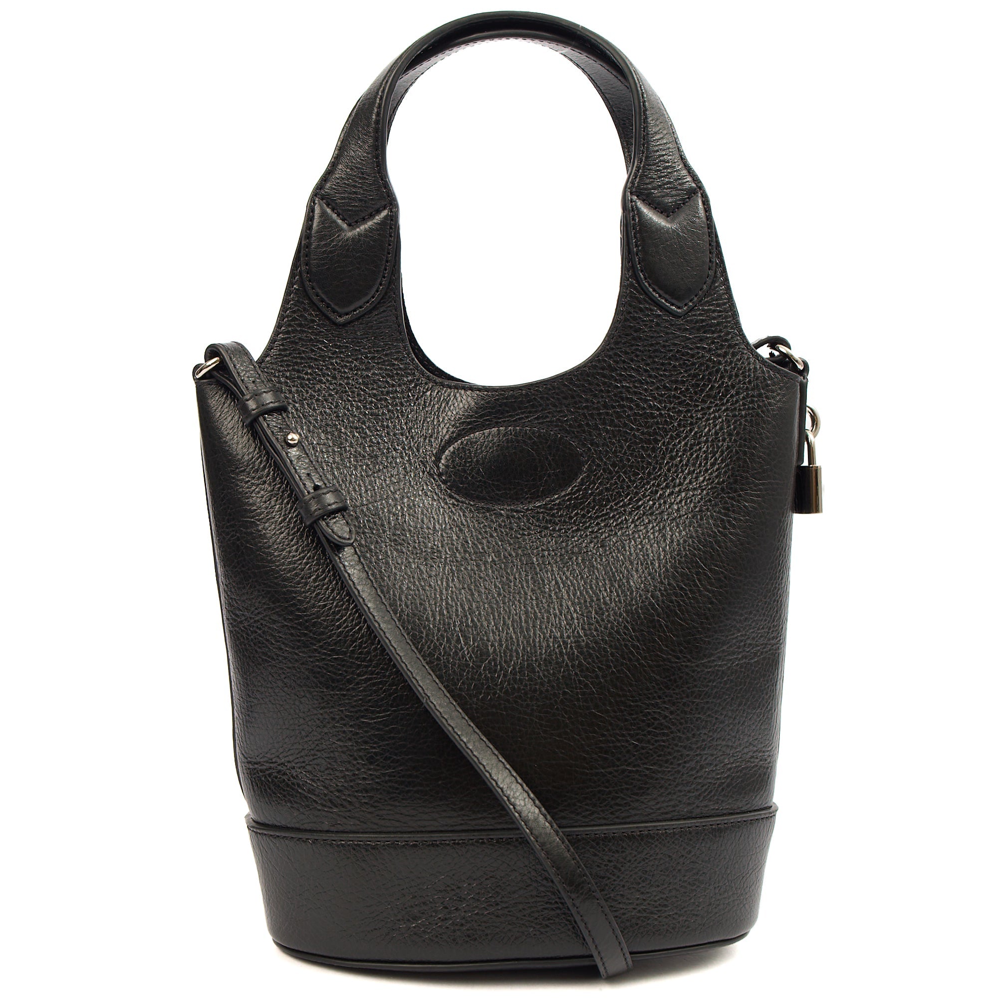 Mulberry Bucket Bag Lily - Tote  in Black, Crinkle Patent