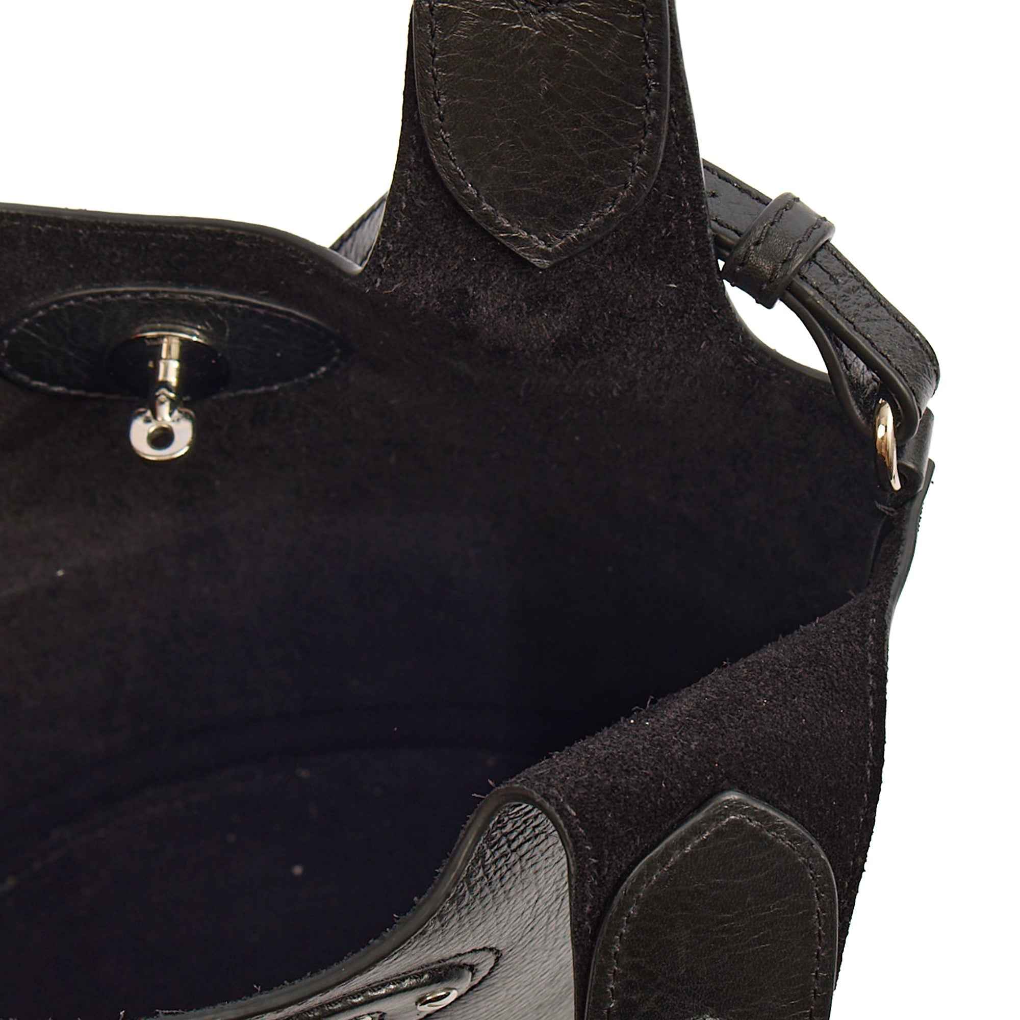 Mulberry Bucket Bag Lily - Tote  in Black, Crinkle Patent
