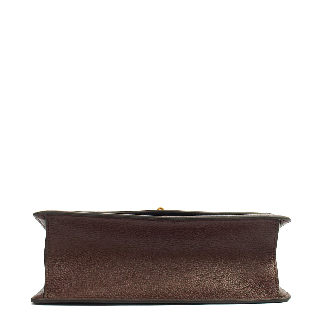 Mulberry Cross Body Darley in Oxblood, Calfskin Leather