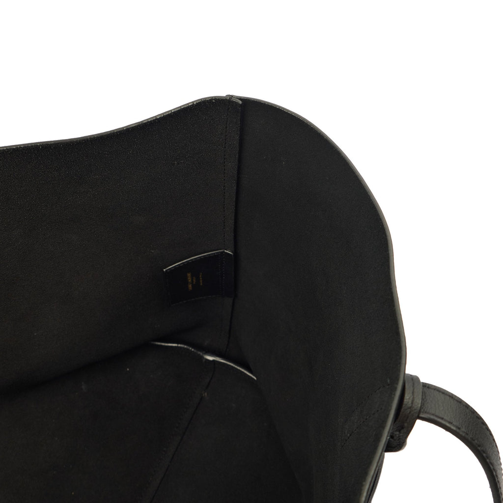 Saint Laurent Tote East West Tote in Black, Calfskin Leather