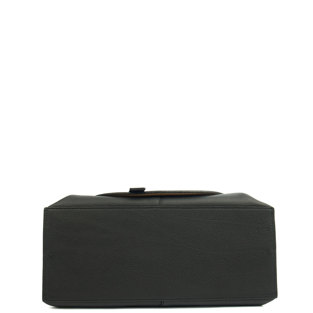 Loewe Tote Gate - Small in Black, Leather