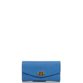 Mulberry Wallet Darley Wallet - Medium in Porcelain Blue, Calfskin Leather