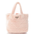 Prada Tote Tote in Pink, Velvet