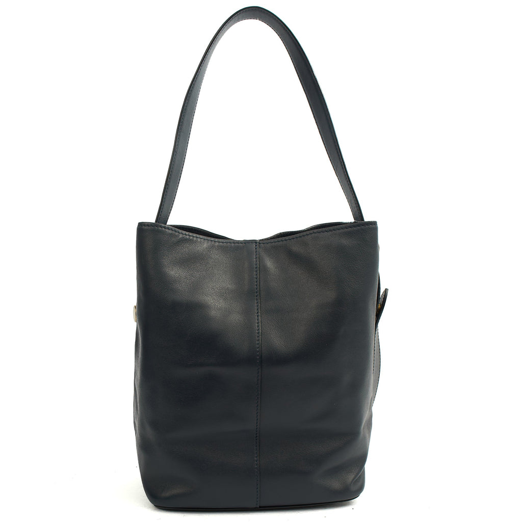 Mulberry Shoulder Bag Kite - Small in Navy, Leather