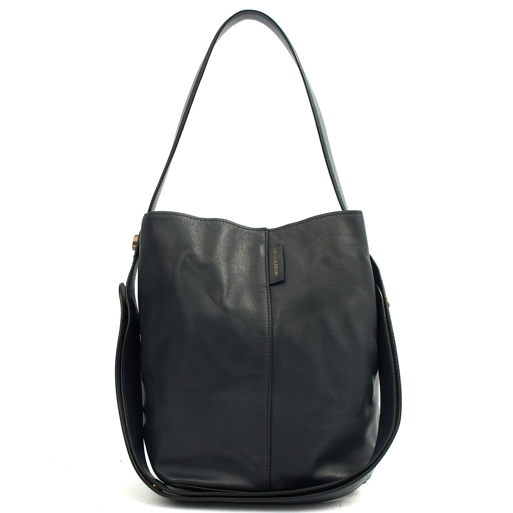 Mulberry Shoulder Bag Kite - Small in Navy, Leather