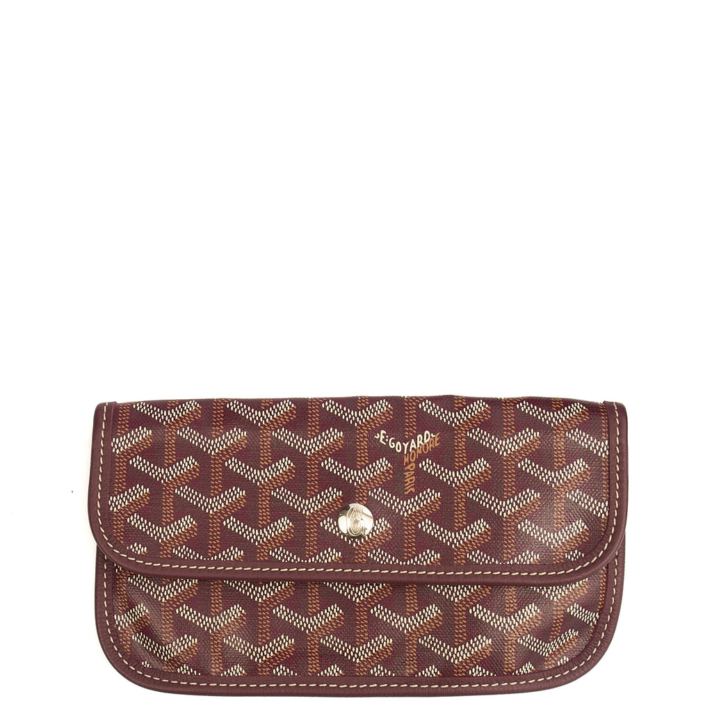 Goyard Shoulder Bag Boheme Hobo in Red, Leather