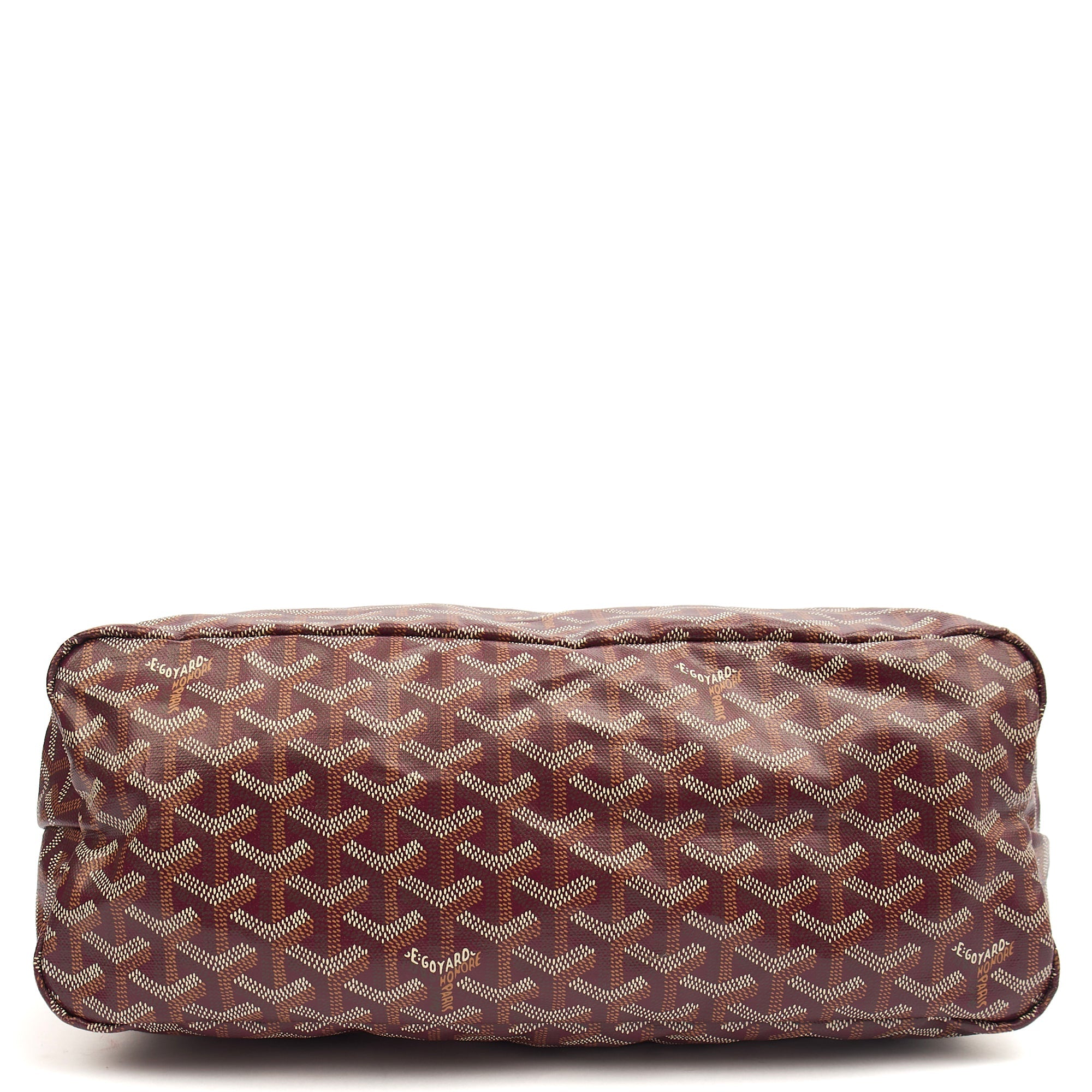 Goyard Shoulder Bag Boheme Hobo in Red, Leather