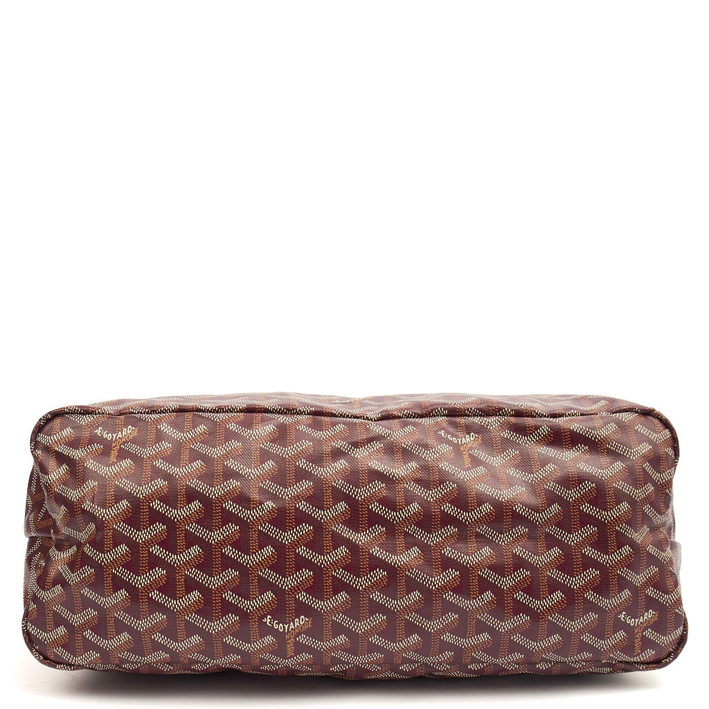 Goyard Shoulder Bag Boheme Hobo in Red, Leather