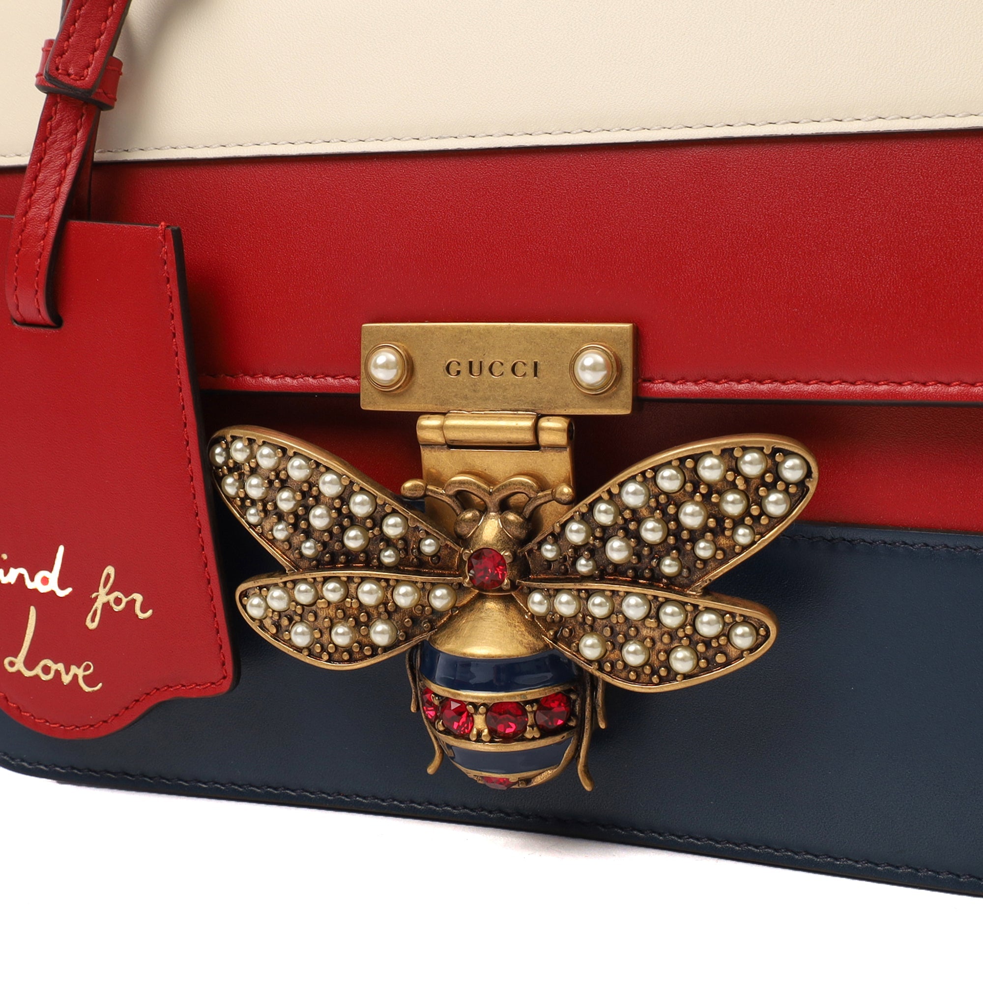 Gucci Cross Body Queen Margaret in Multi, Leather