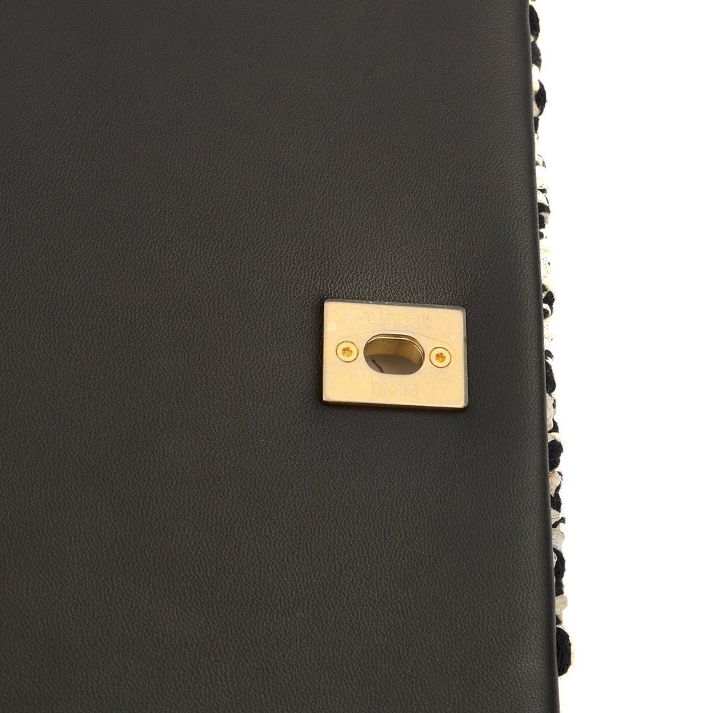 Chanel Top Handle Coco Top Handle in Black, Fabric