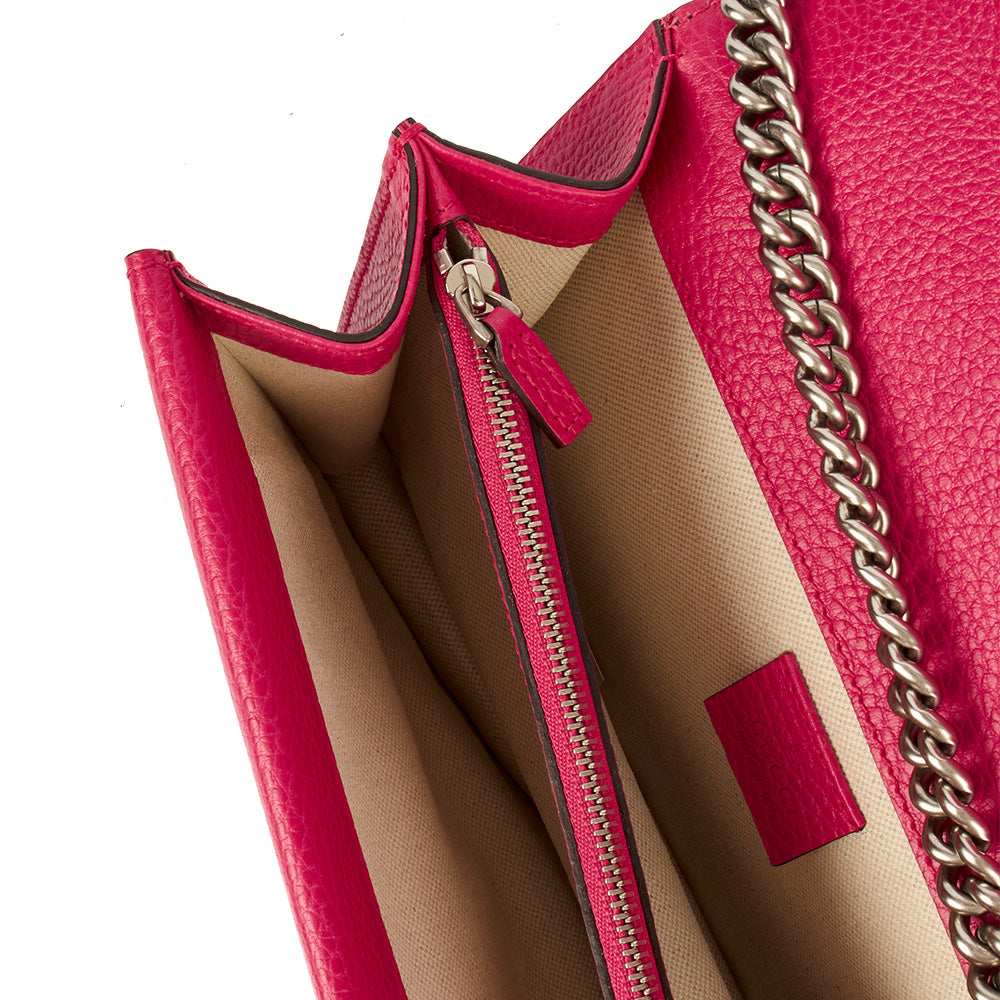 Gucci Shoulder Bag Dionysus - Small in Pink, Leather