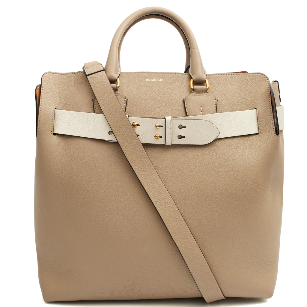 Burberry Tote Belt Bag - Large in Grey, Leather