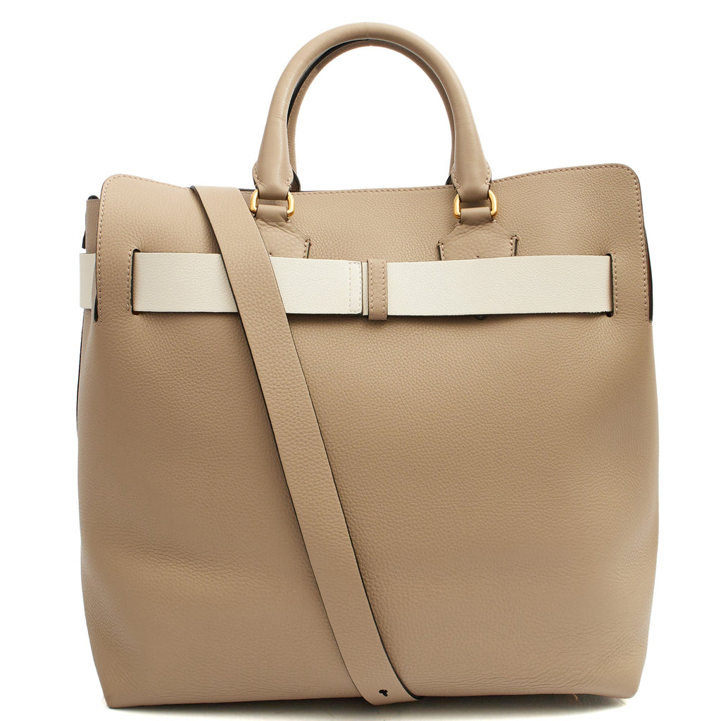 Burberry Tote Belt Bag - Large in Grey, Leather