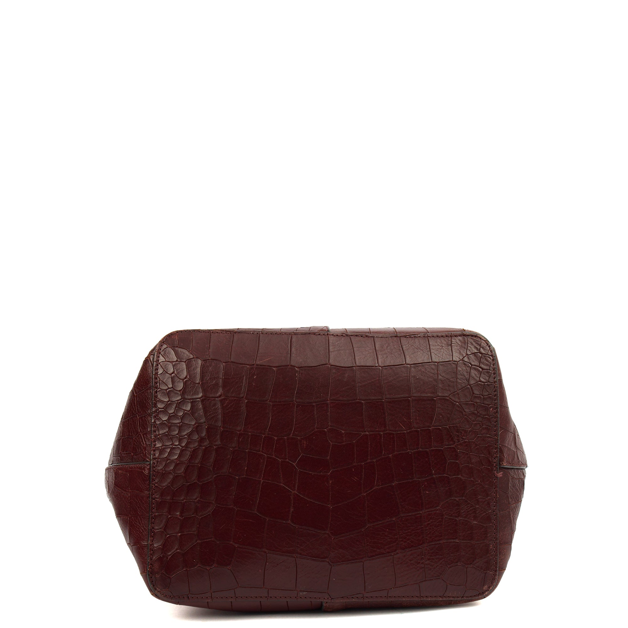 Mulberry Tote Kite Tote in Oxblood, Exotic Effect Leather