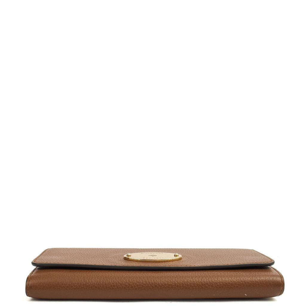 Mulberry Purse Wallet in Oak, Leather