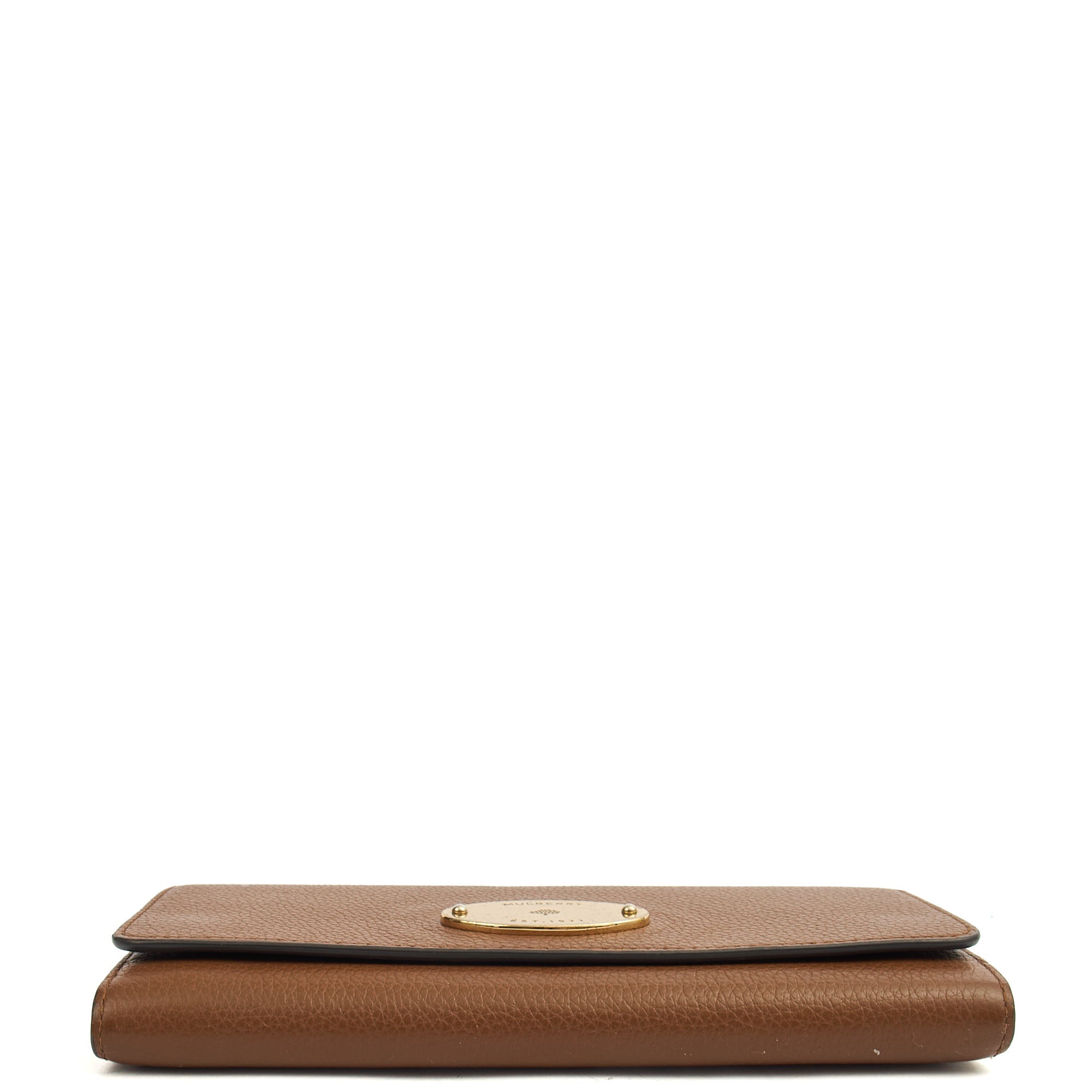 Mulberry Purse Wallet in Oak, Leather