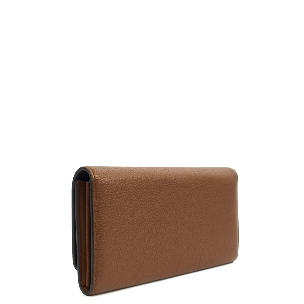 Mulberry Purse Wallet in Oak, Leather