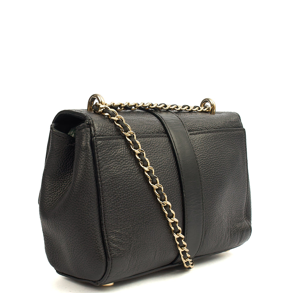 Aspinal of London Cross Body Lottie in Black, Leather