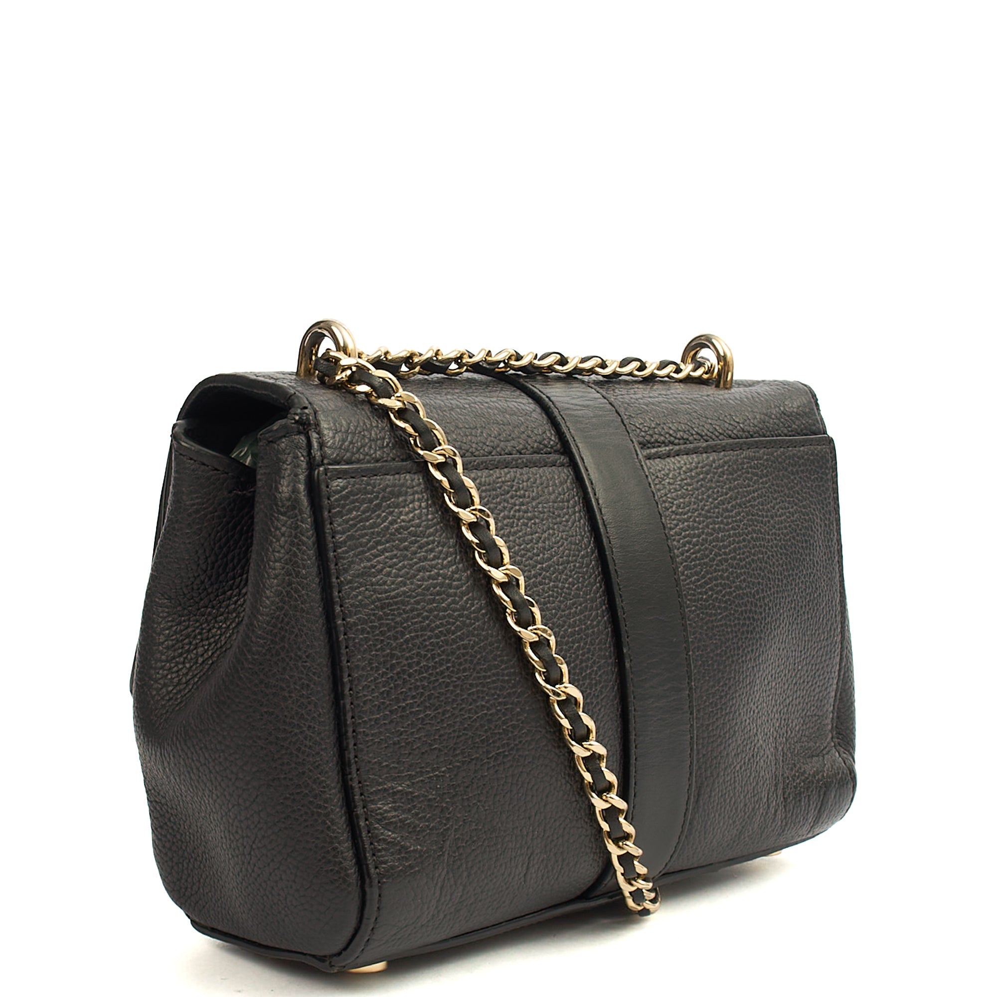 Aspinal of London Cross Body Lottie in Black, Leather