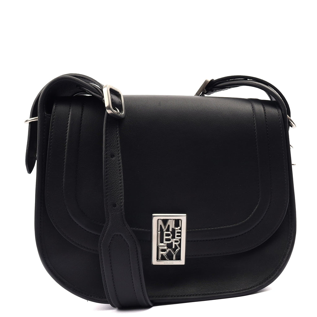 Mulberry Cross Body Sadie - Square in Black, Leather