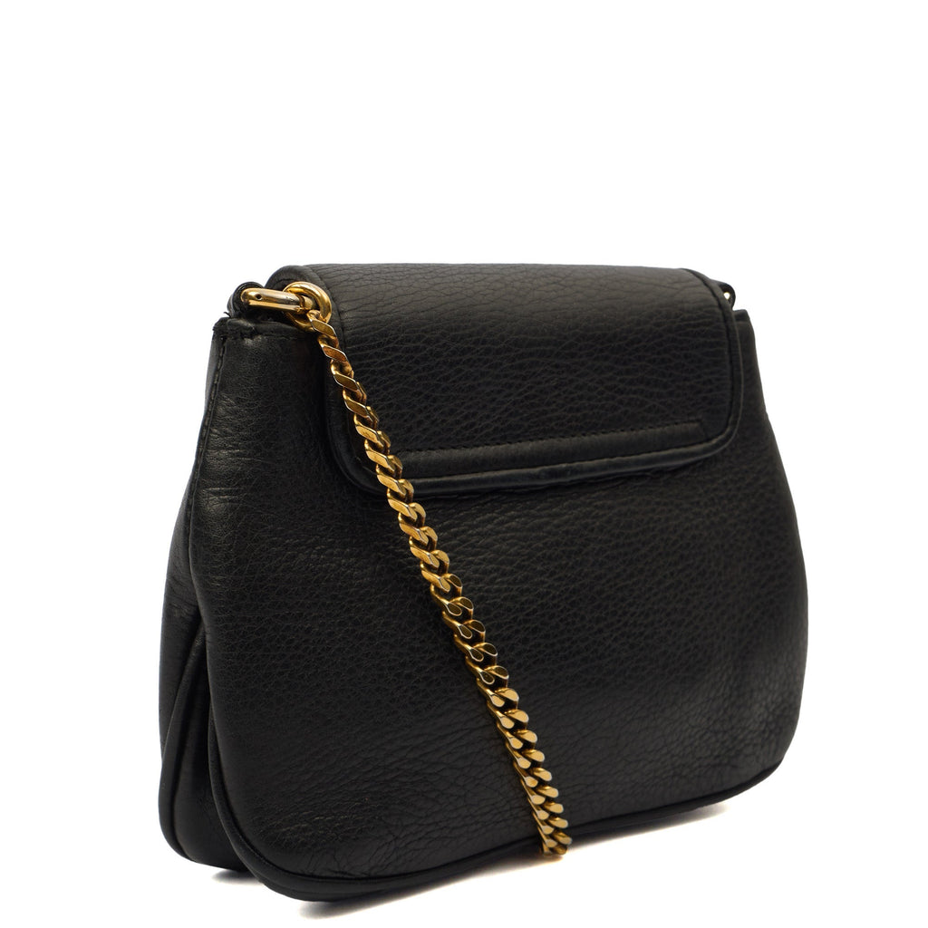 Gucci Cross Body 1973 Crossbody in Black, Leather