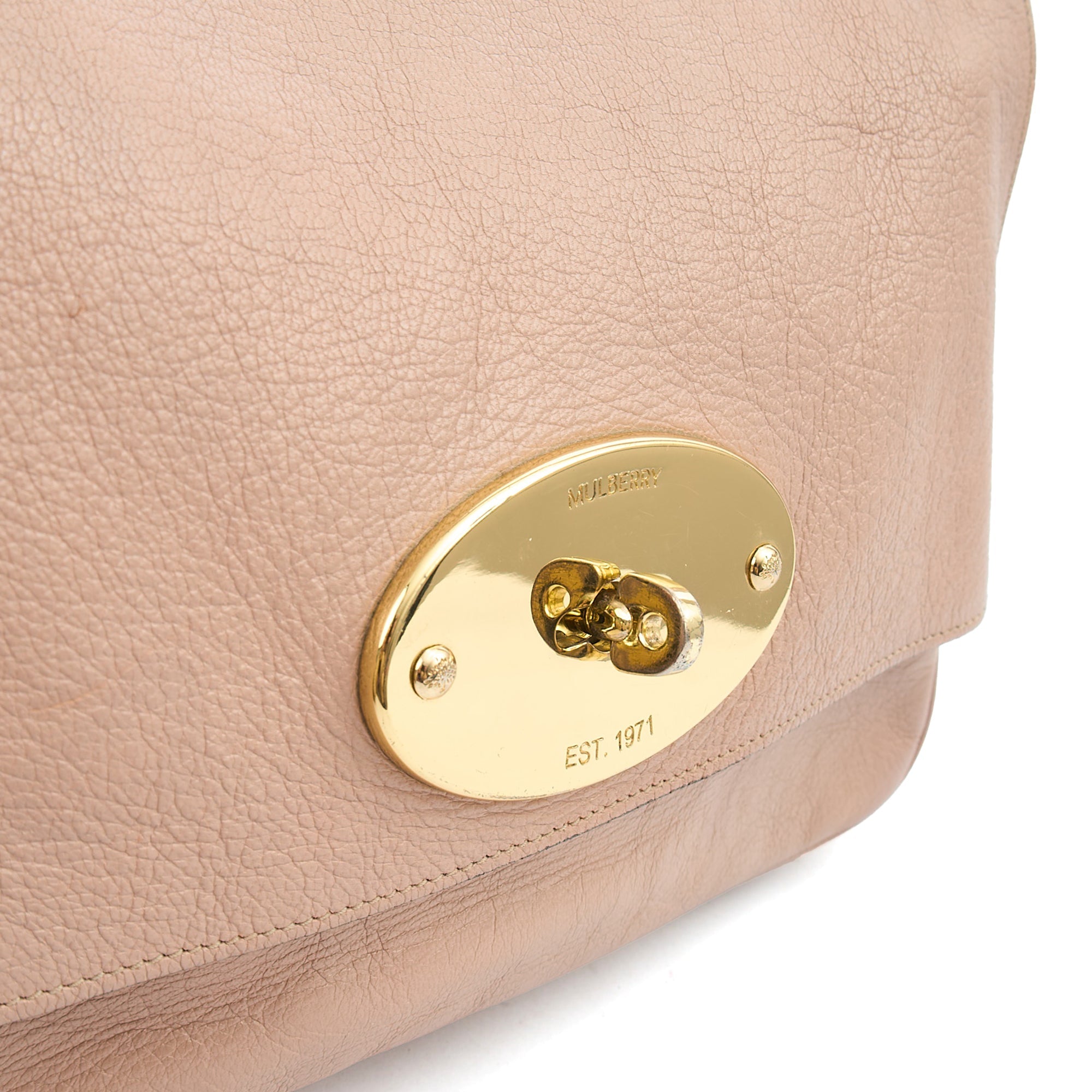 Mulberry Shoulder Bag Shoulder Bag in Pink, Calfskin Leather