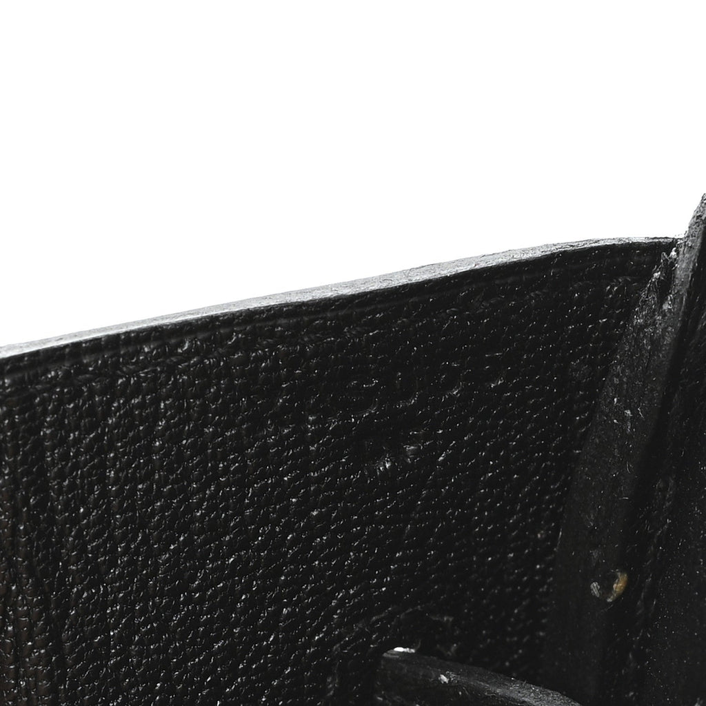 Epsom Birkin 35 Black