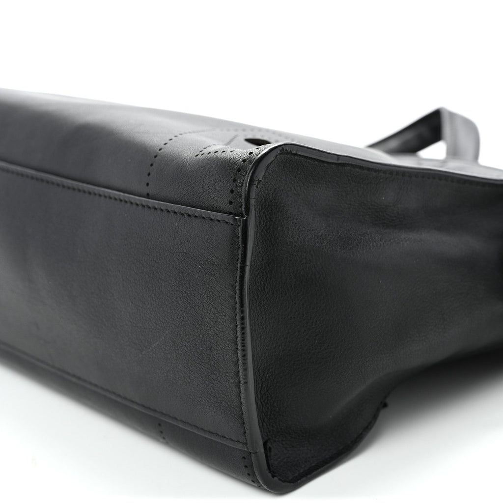 Veau Soyeux Perforated Blackout Hardware S City Black