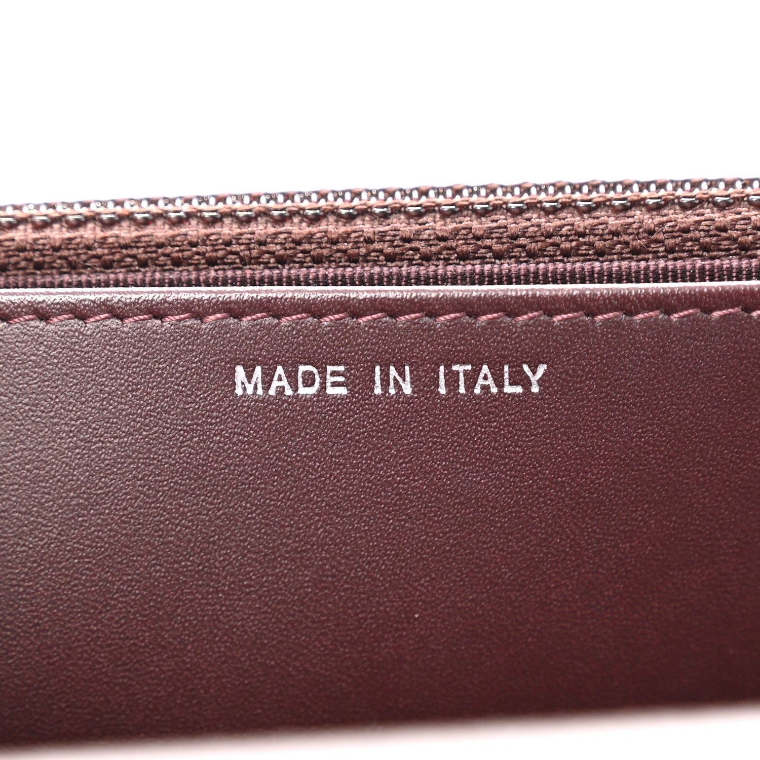 Caviar Quilted Wallet on Chain WOC Burgundy