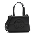 Nylon Small Puff Shopping Bag Black