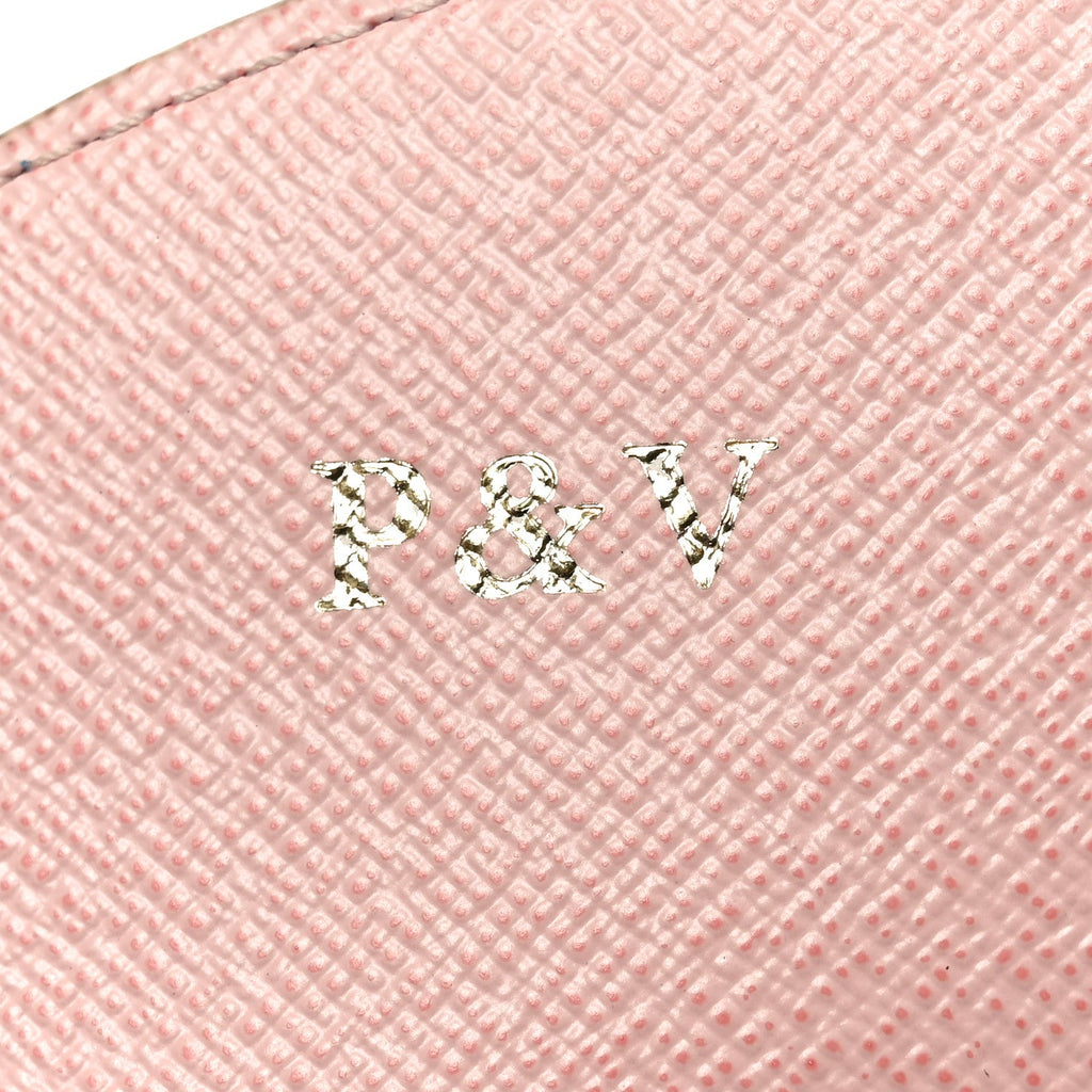 Damier Azur Emilie Wallet Rose Ballerine